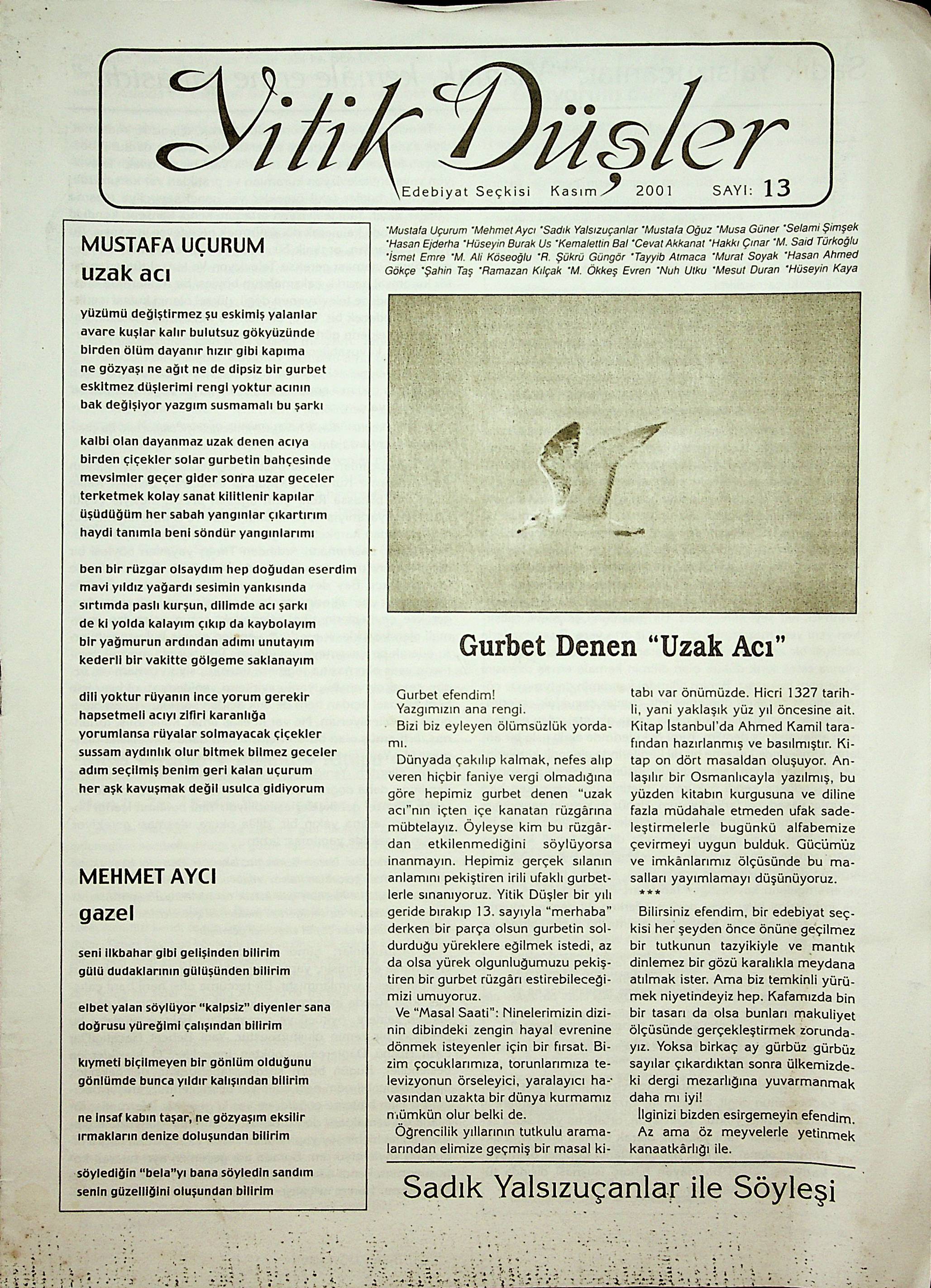 Yitik Düşler Kapak