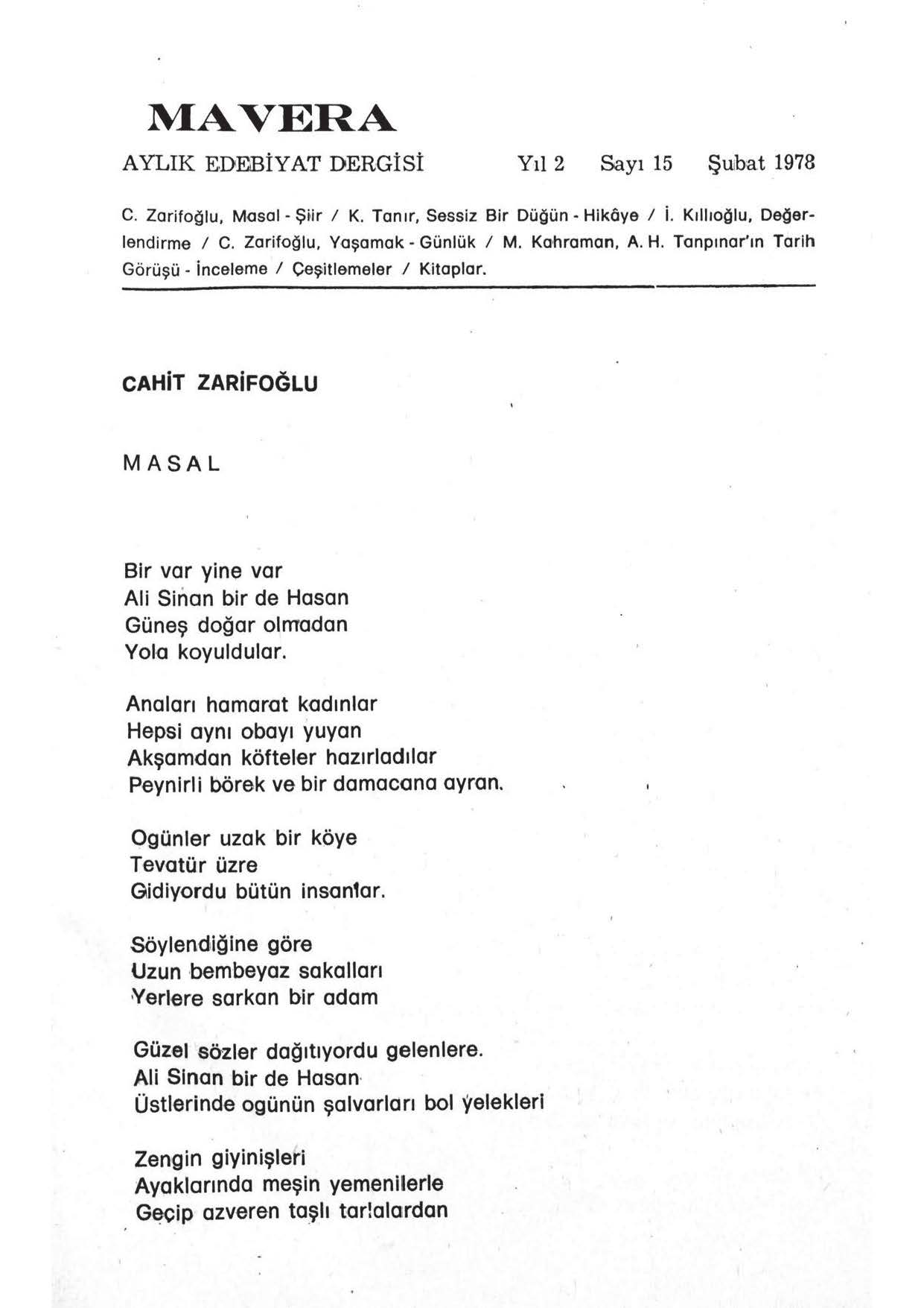 2. Cilt 15. Sayı Kapağı