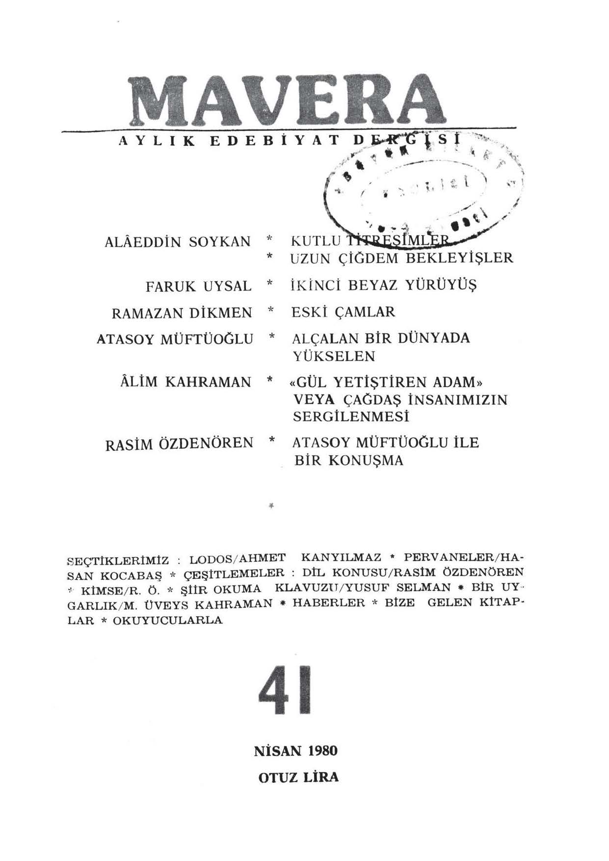 4. Cilt 41. Sayı Kapağı