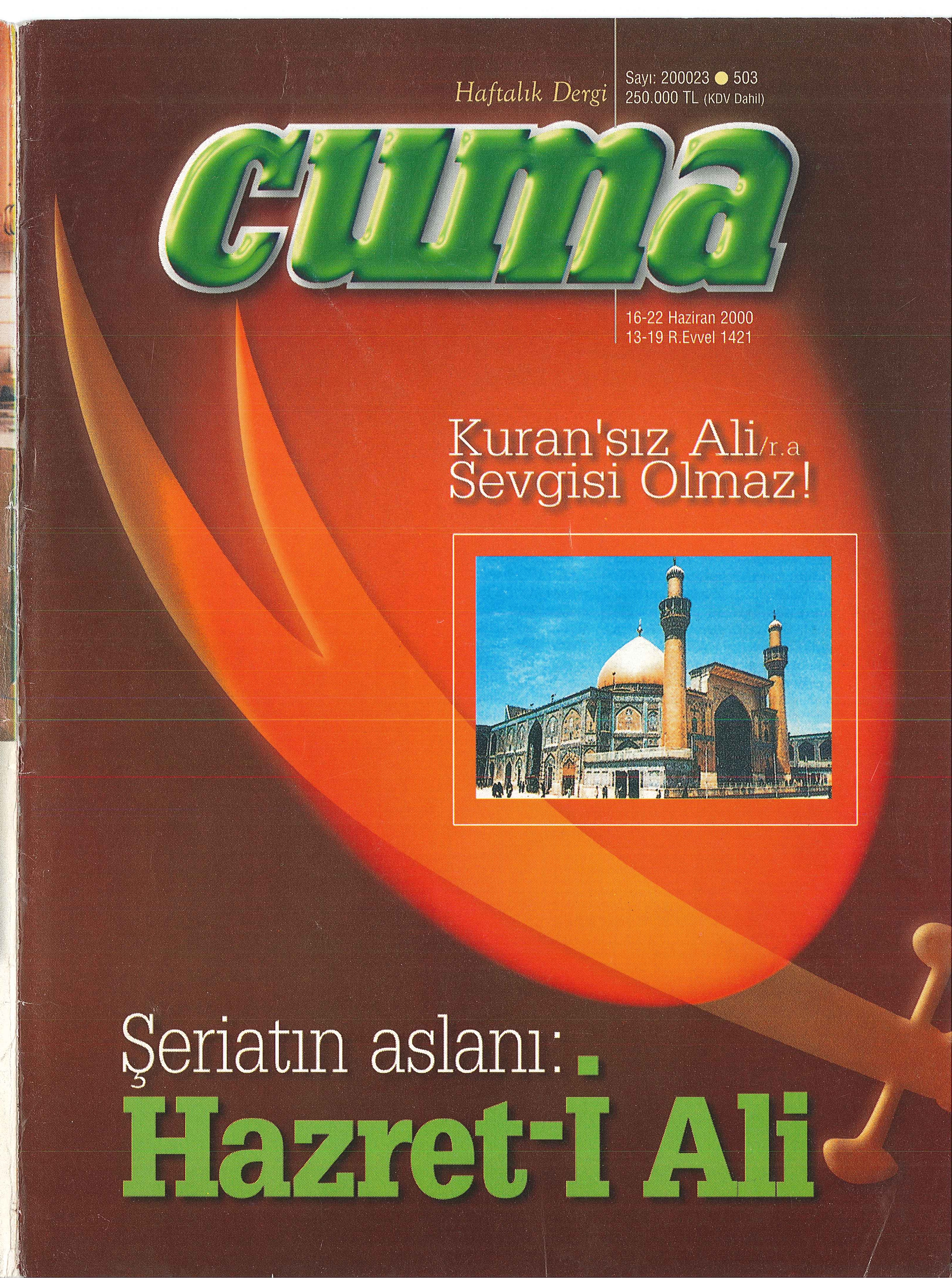 1. Cilt 503. Sayı Kapağı