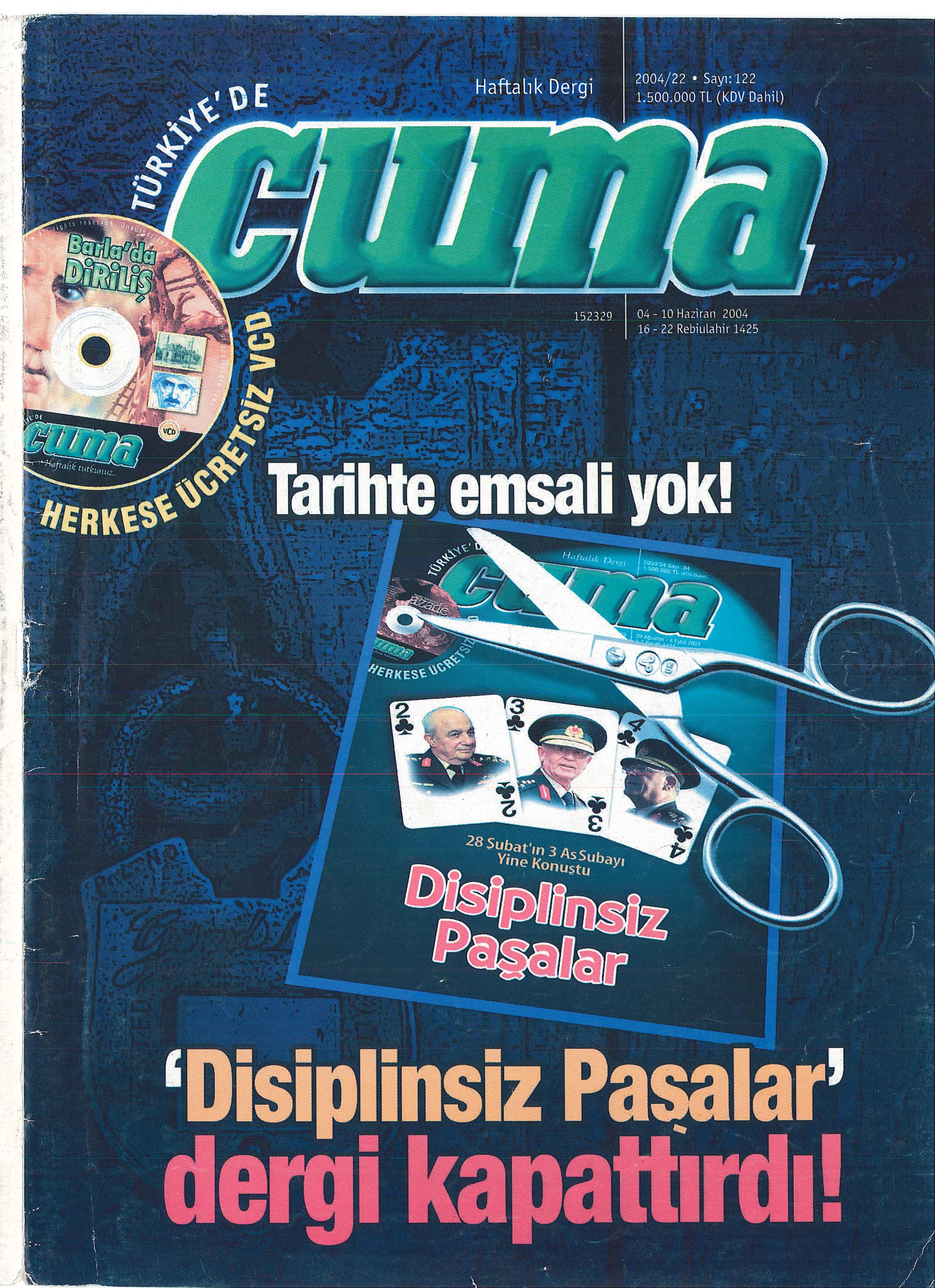 2. Cilt 122. Sayı Kapağı