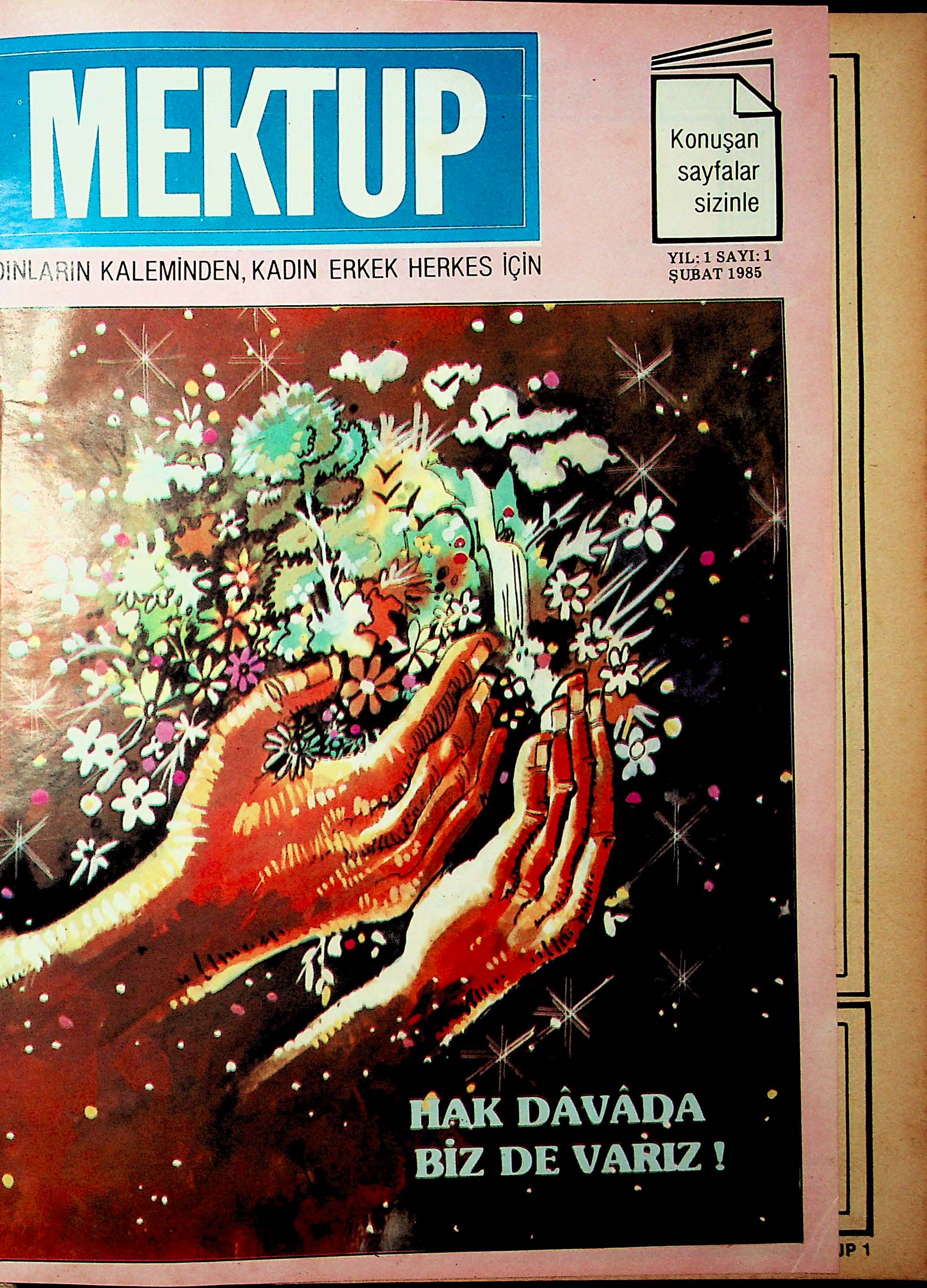 1. Sayı Kapağı