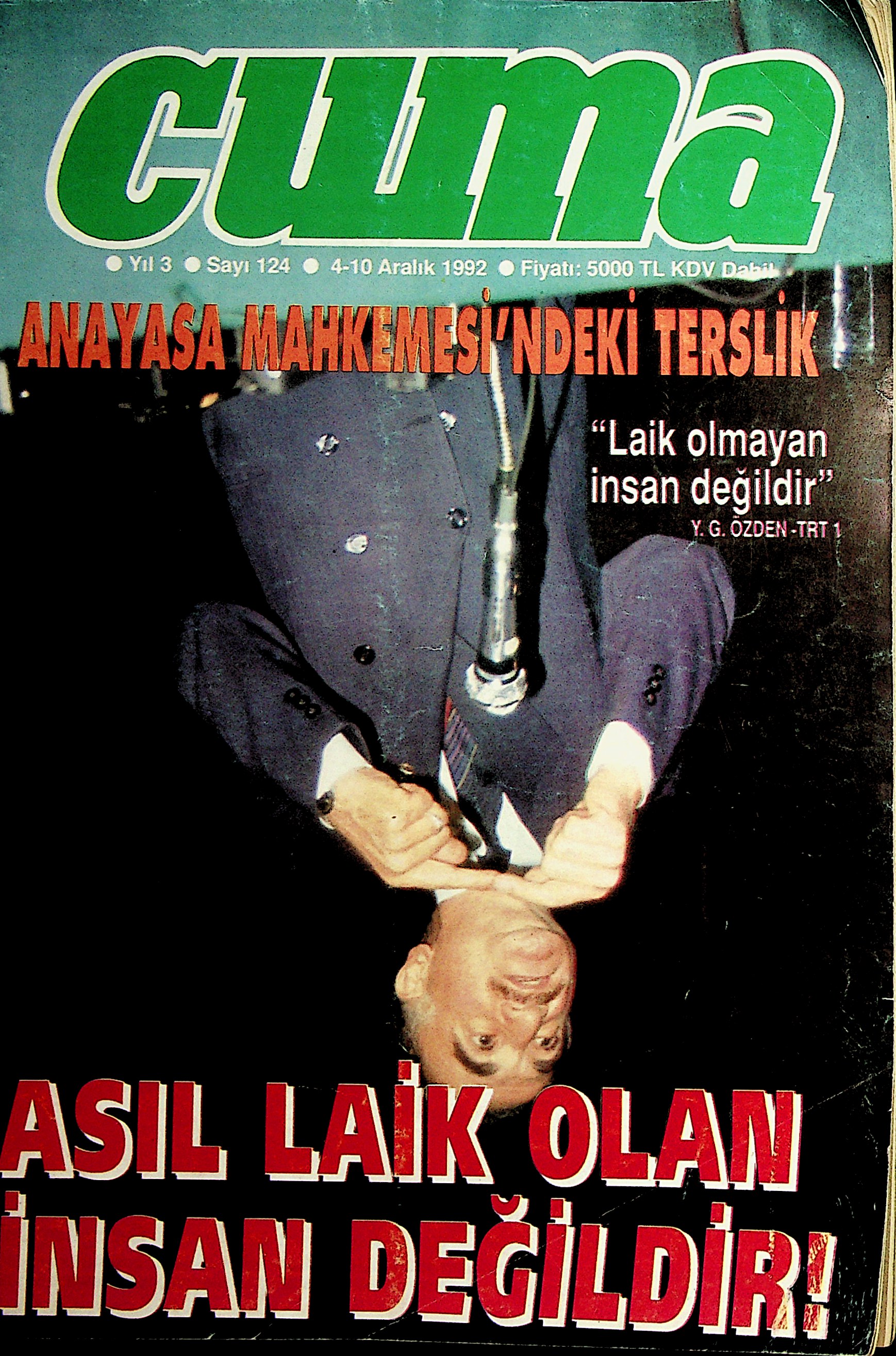 1. Cilt 124. Sayı Kapağı