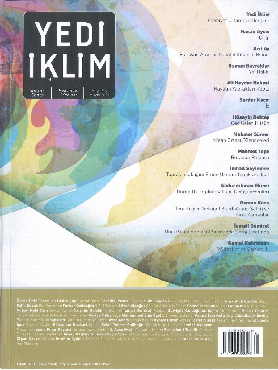 28. Cilt 314. Sayı Kapağı