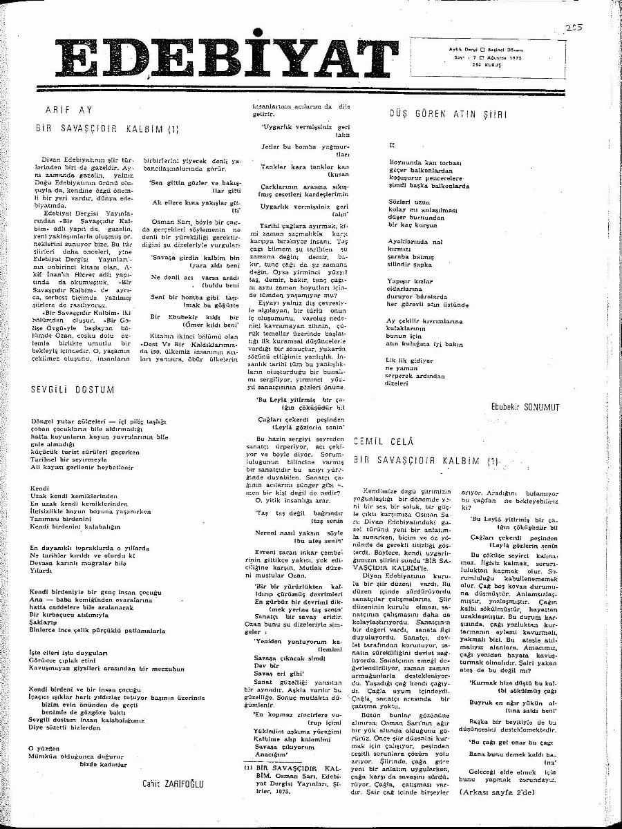 5. Cilt 7. Sayı Kapağı