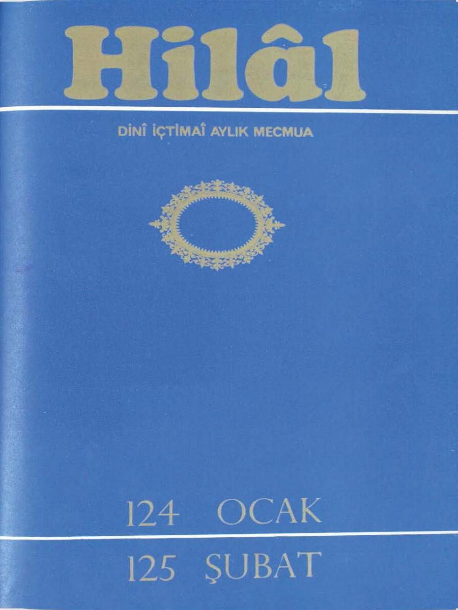 11. Cilt 124-125. Sayı Kapağı