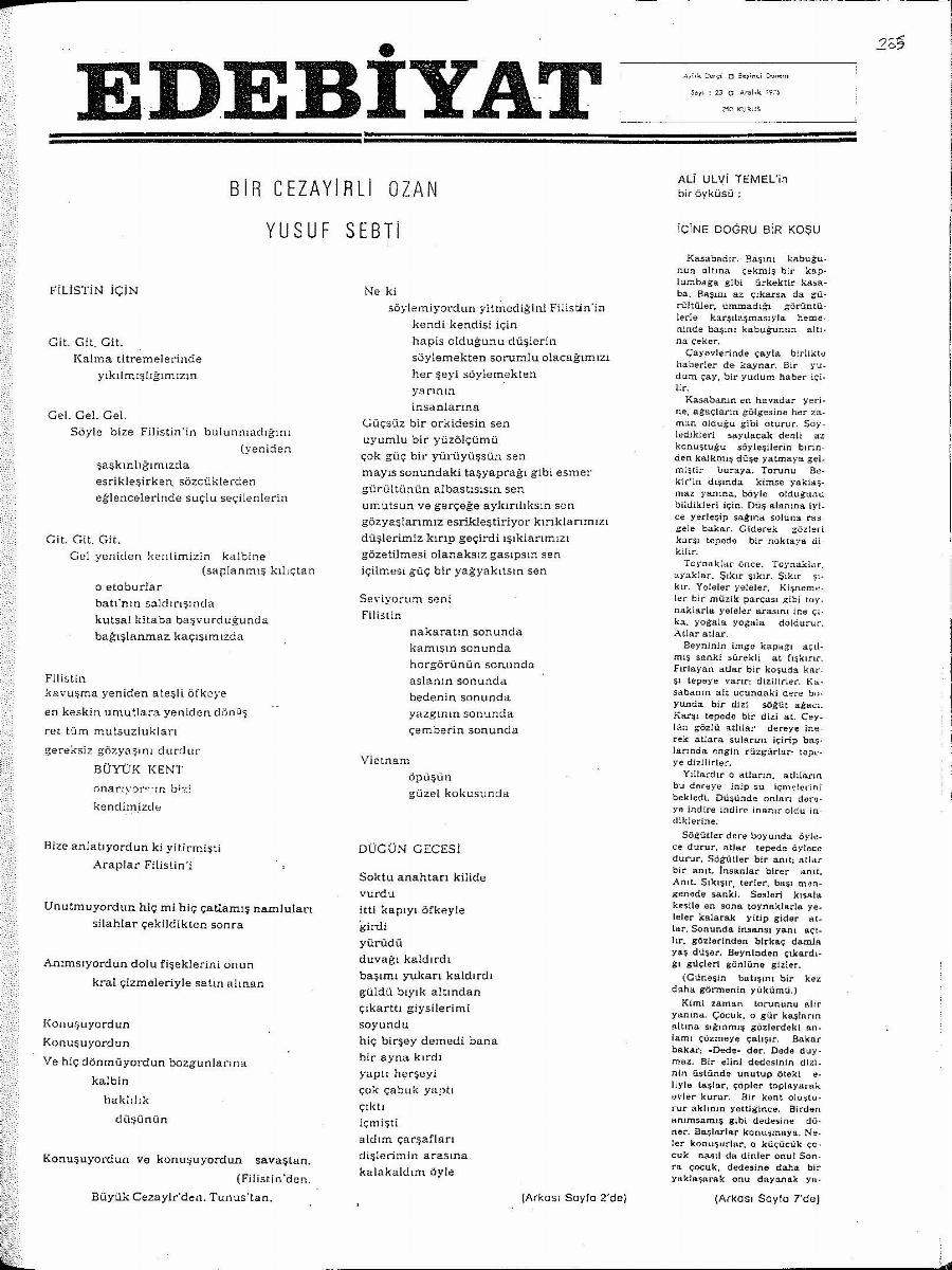 5. Cilt 23. Sayı Kapağı