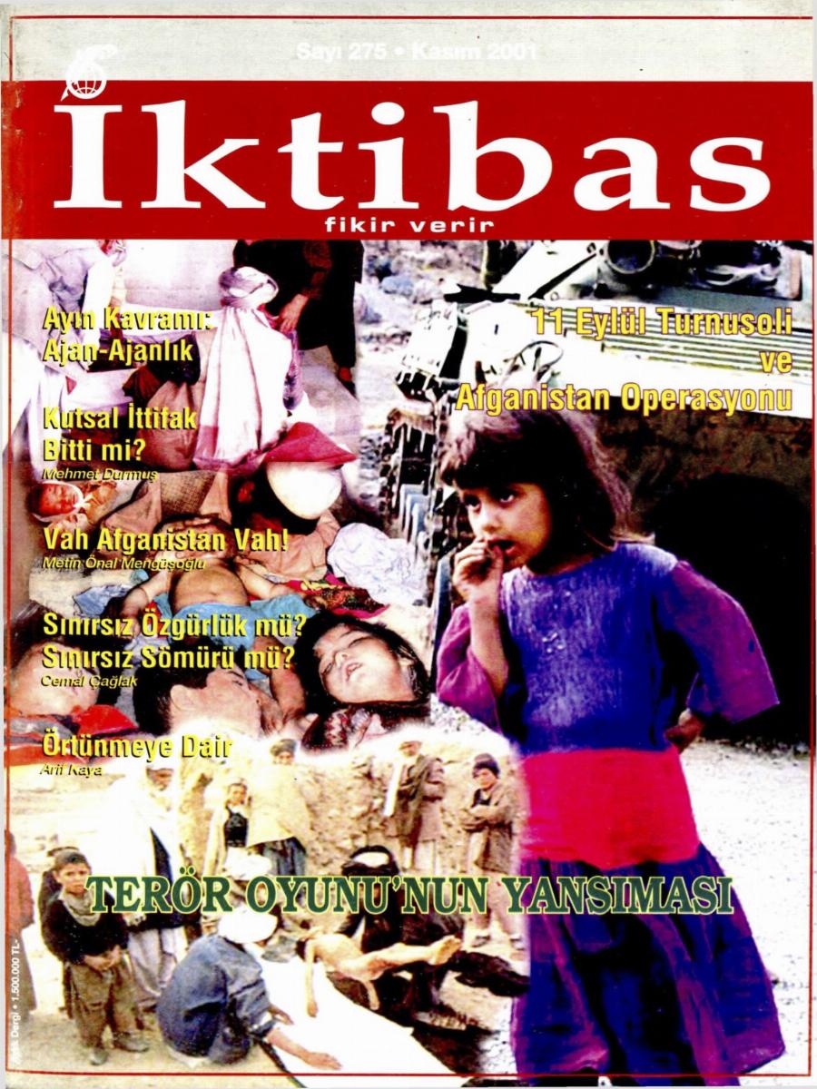 19. Cilt 275. Sayı Kapağı