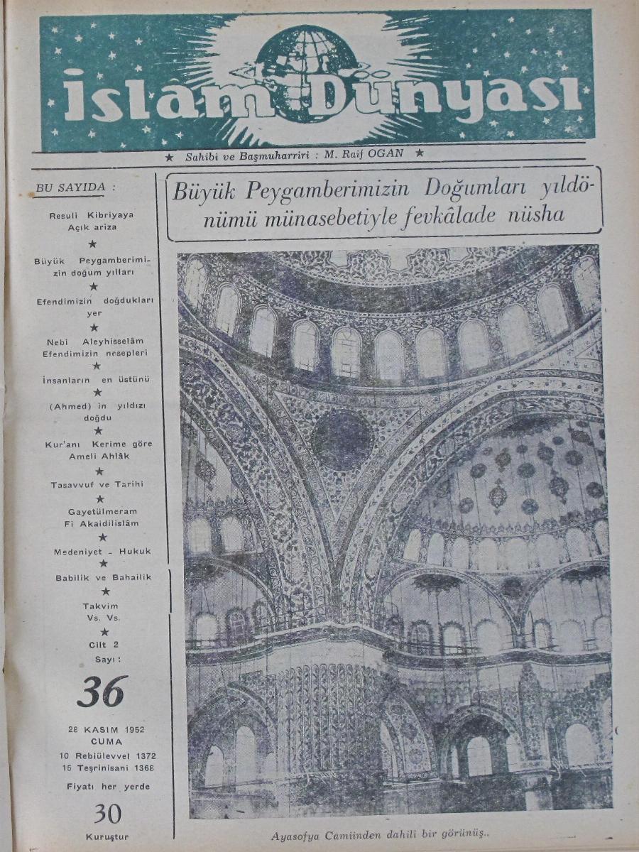 2. Cilt 36. Sayı Kapağı