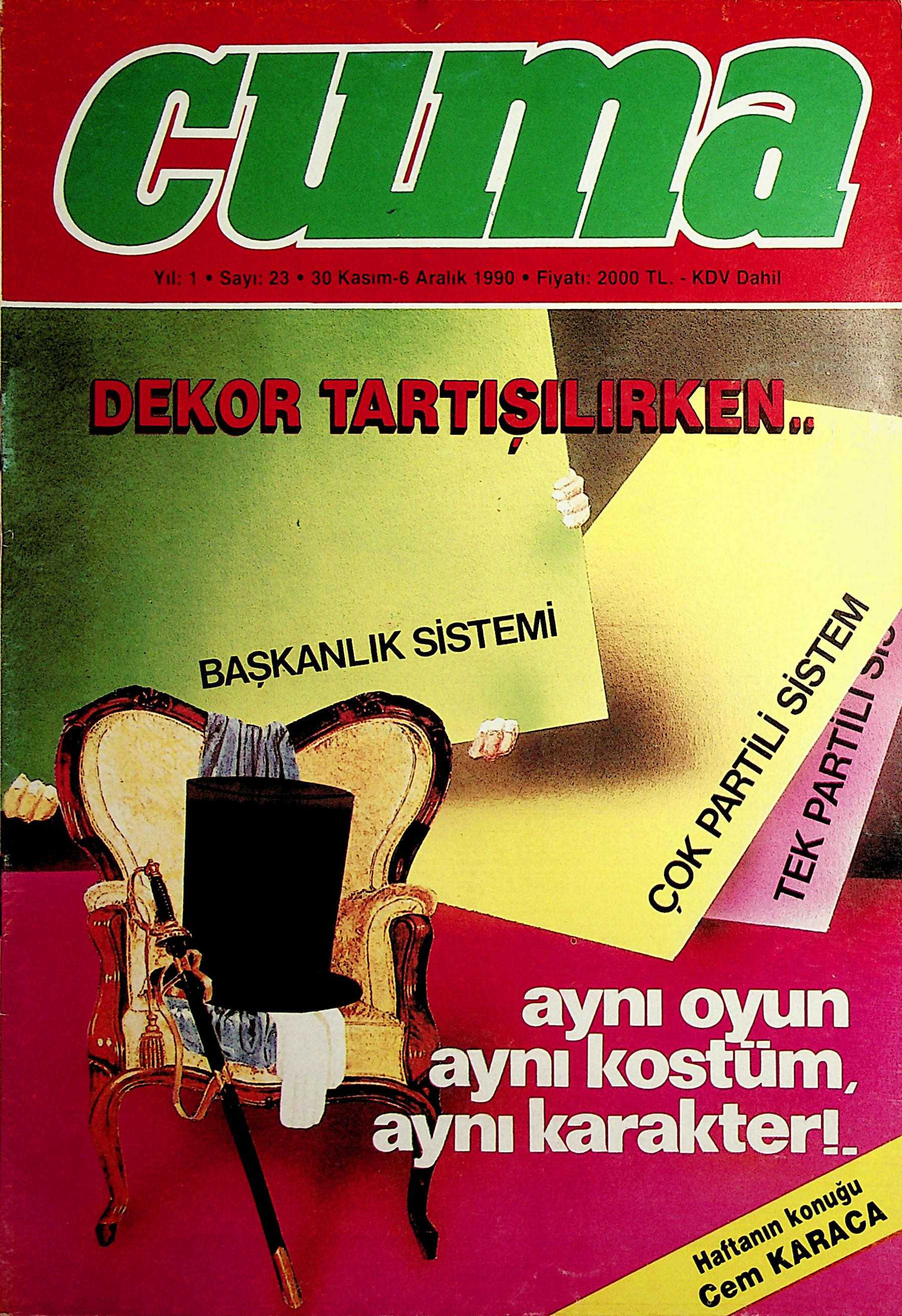 1. Cilt 23. Sayı Kapağı