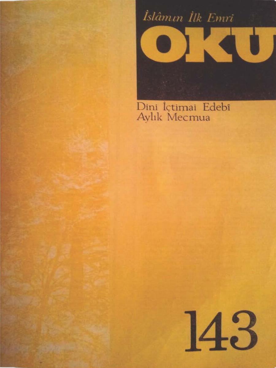 12. Cilt 143. Sayı Kapağı
