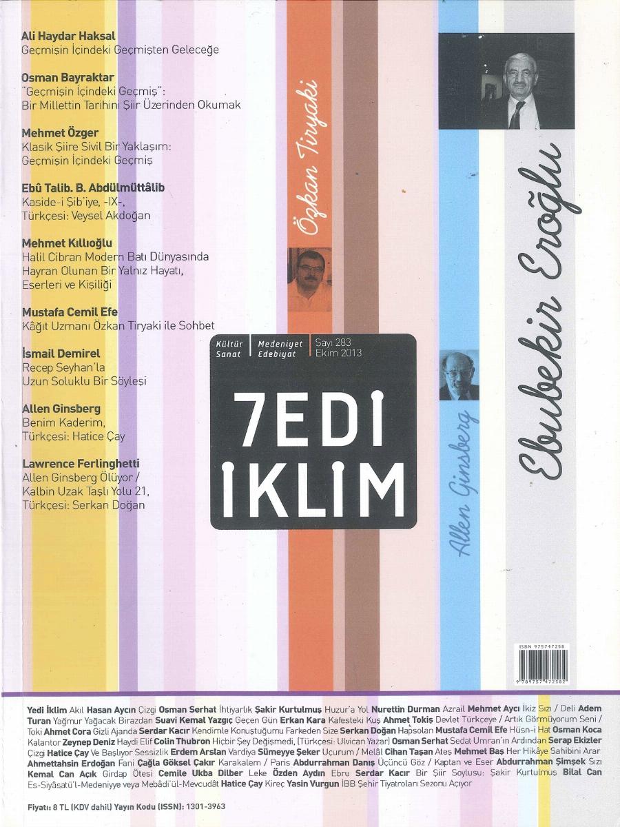 26. Cilt 283. Sayı Kapağı