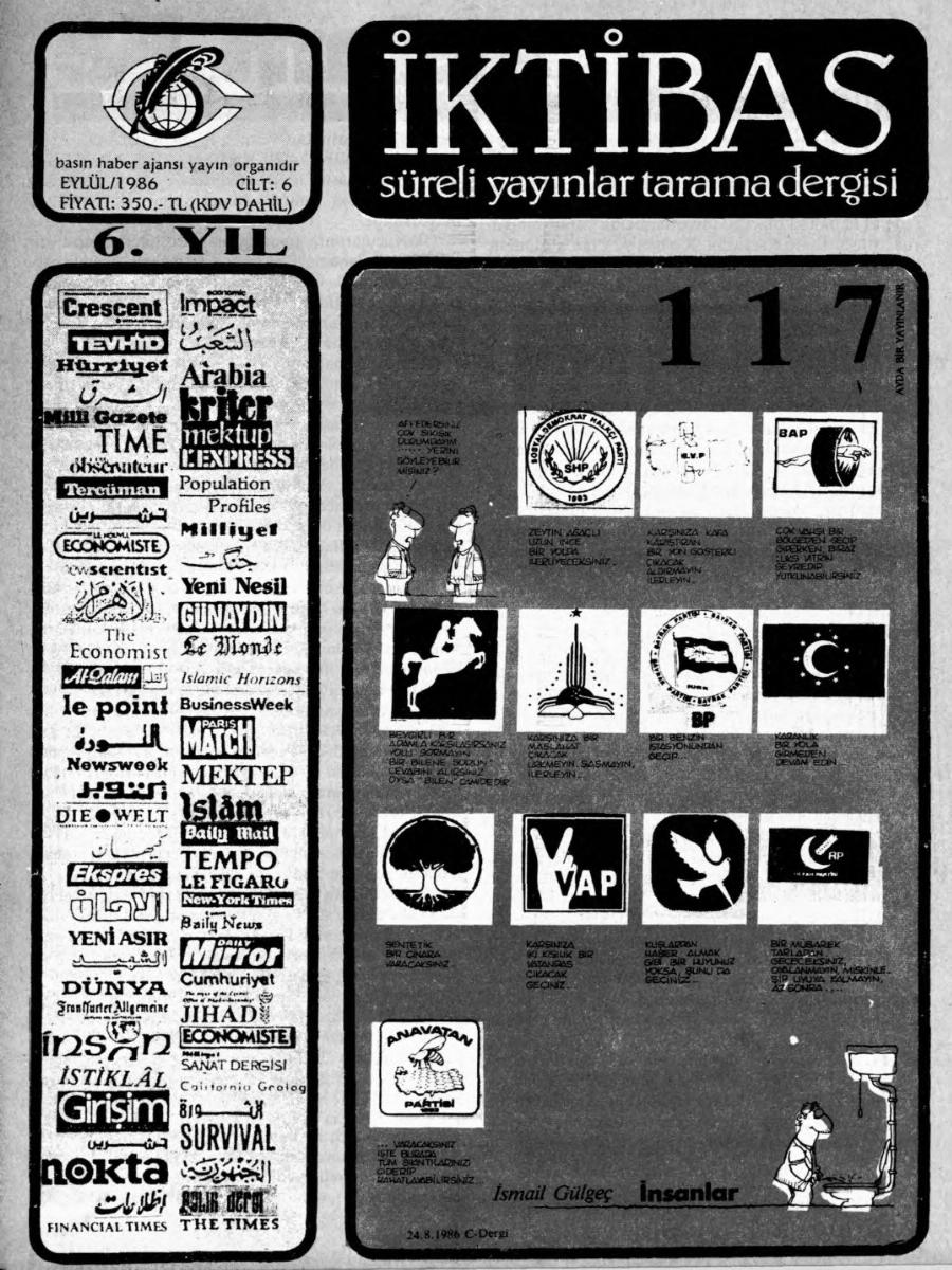 6. Cilt 117. Sayı Kapağı