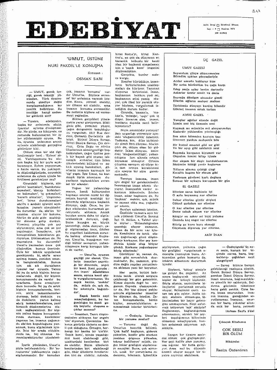 4. Cilt 9. Sayı Kapağı