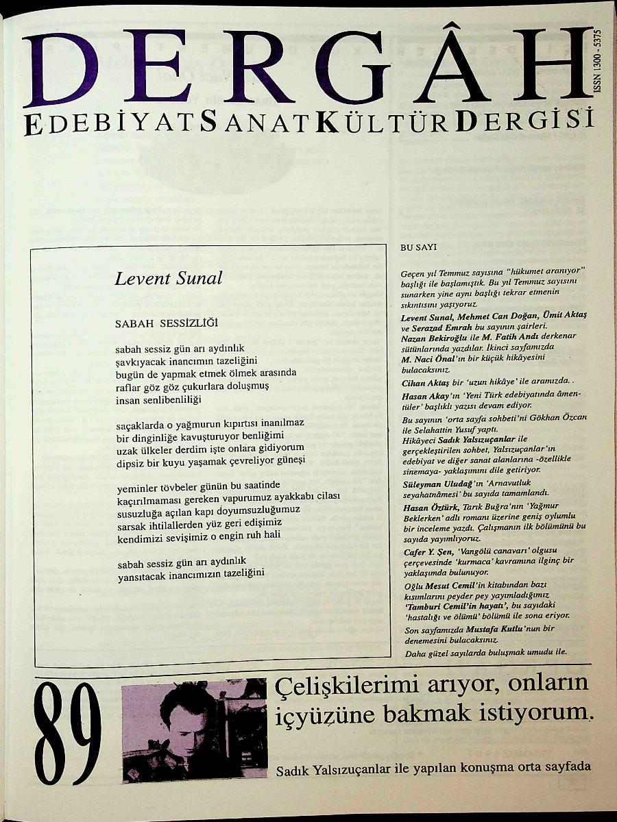 89. Sayı Kapağı