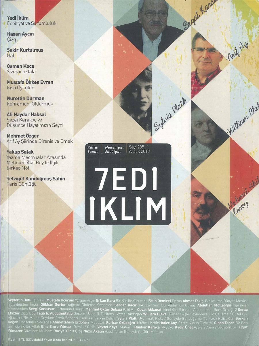 26. Cilt 285. Sayı Kapağı