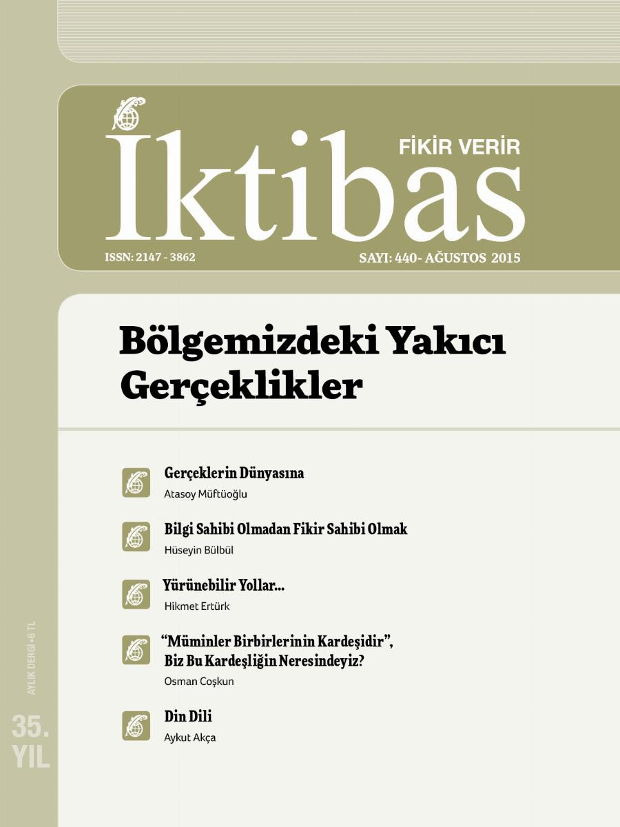35. Cilt 440. Sayı Kapağı