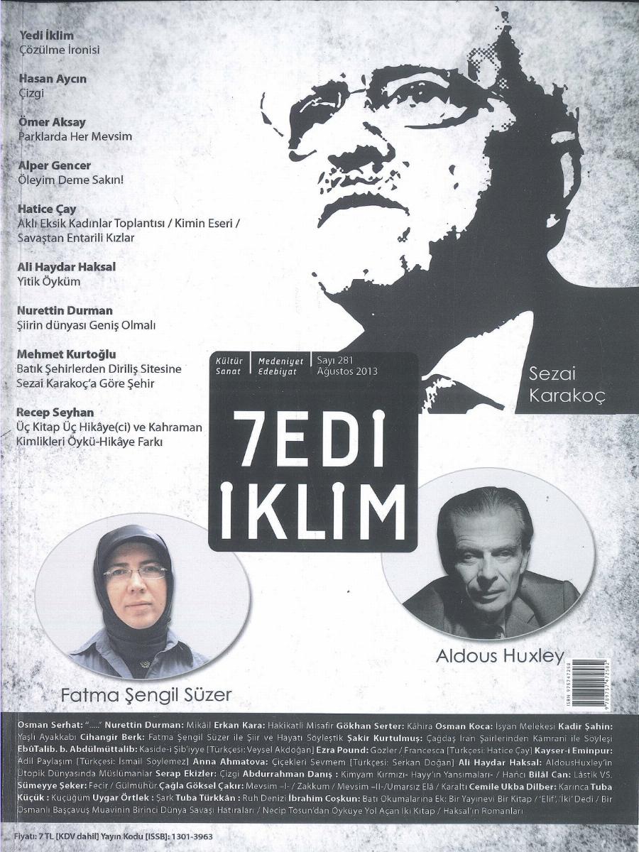 25. Cilt 281. Sayı Kapağı