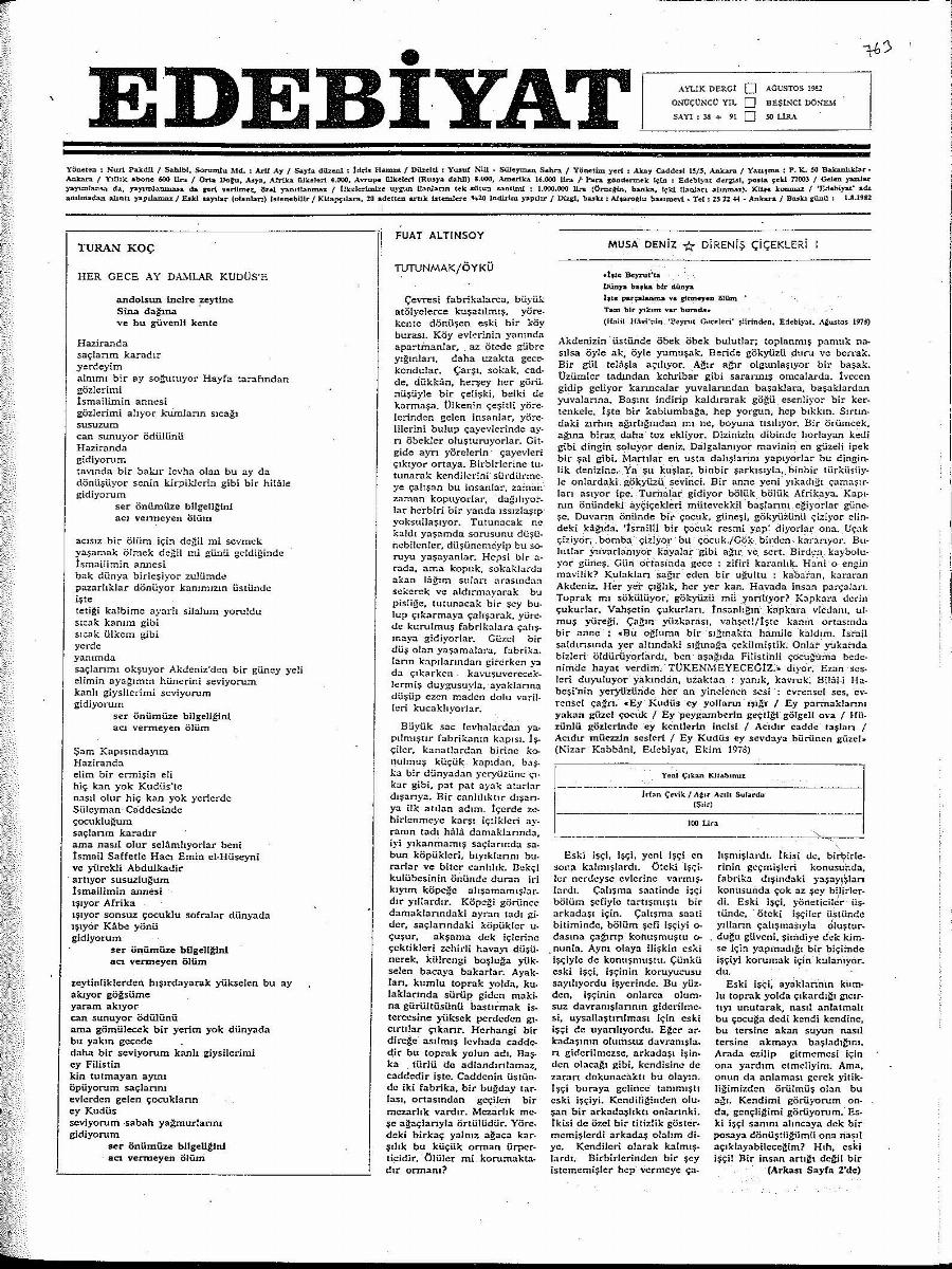 5. Cilt 38+91. Sayı Kapağı