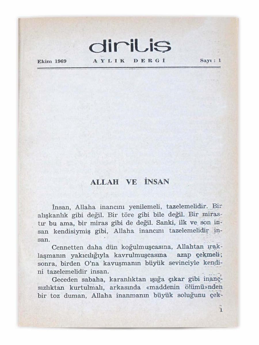 3. Cilt 1. Sayı Kapağı