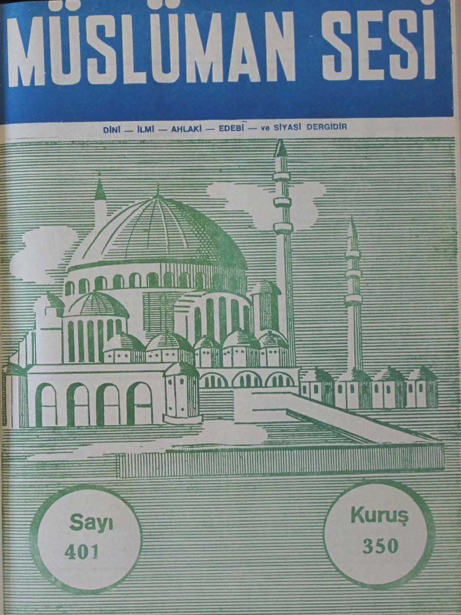 23. Cilt 401. Sayı Kapağı