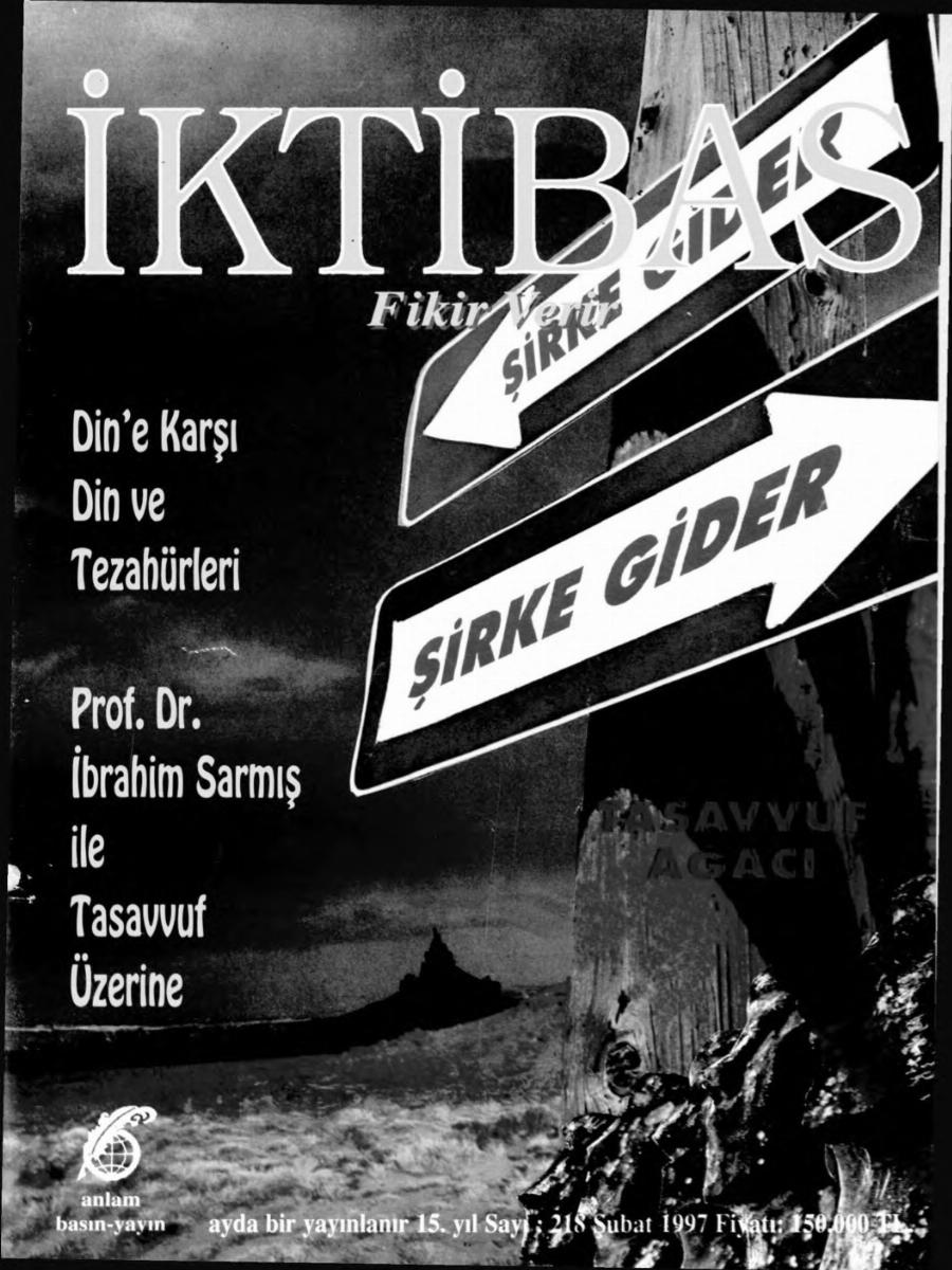 15. Cilt 218. Sayı Kapağı