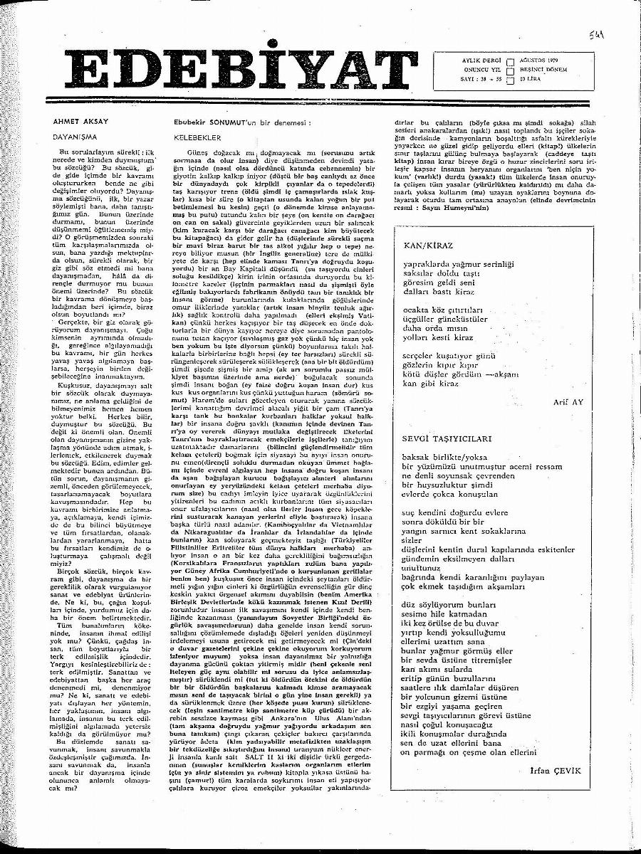 5. Cilt 38+55. Sayı Kapağı