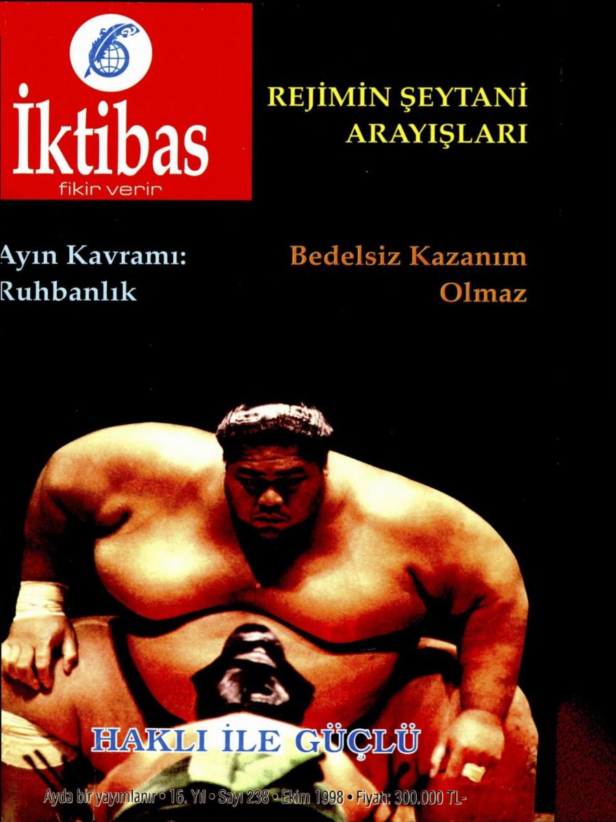 16. Cilt 238. Sayı Kapağı