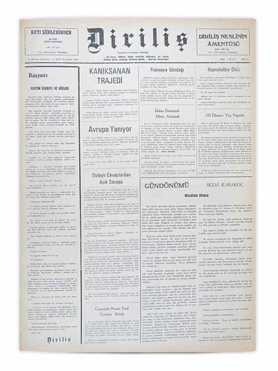 4. Cilt 39-40. Sayı Kapağı