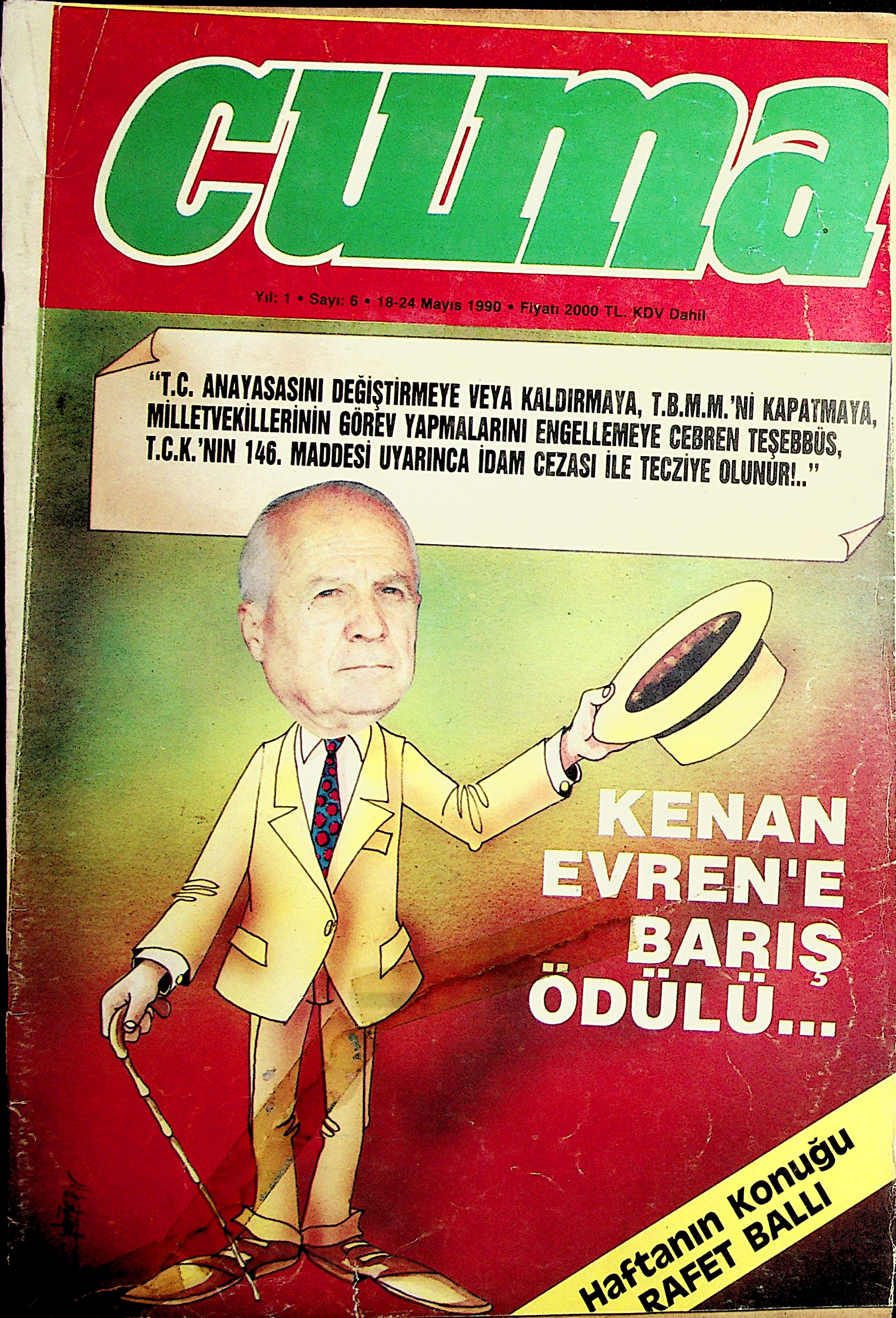 1. Cilt 6. Sayı Kapağı