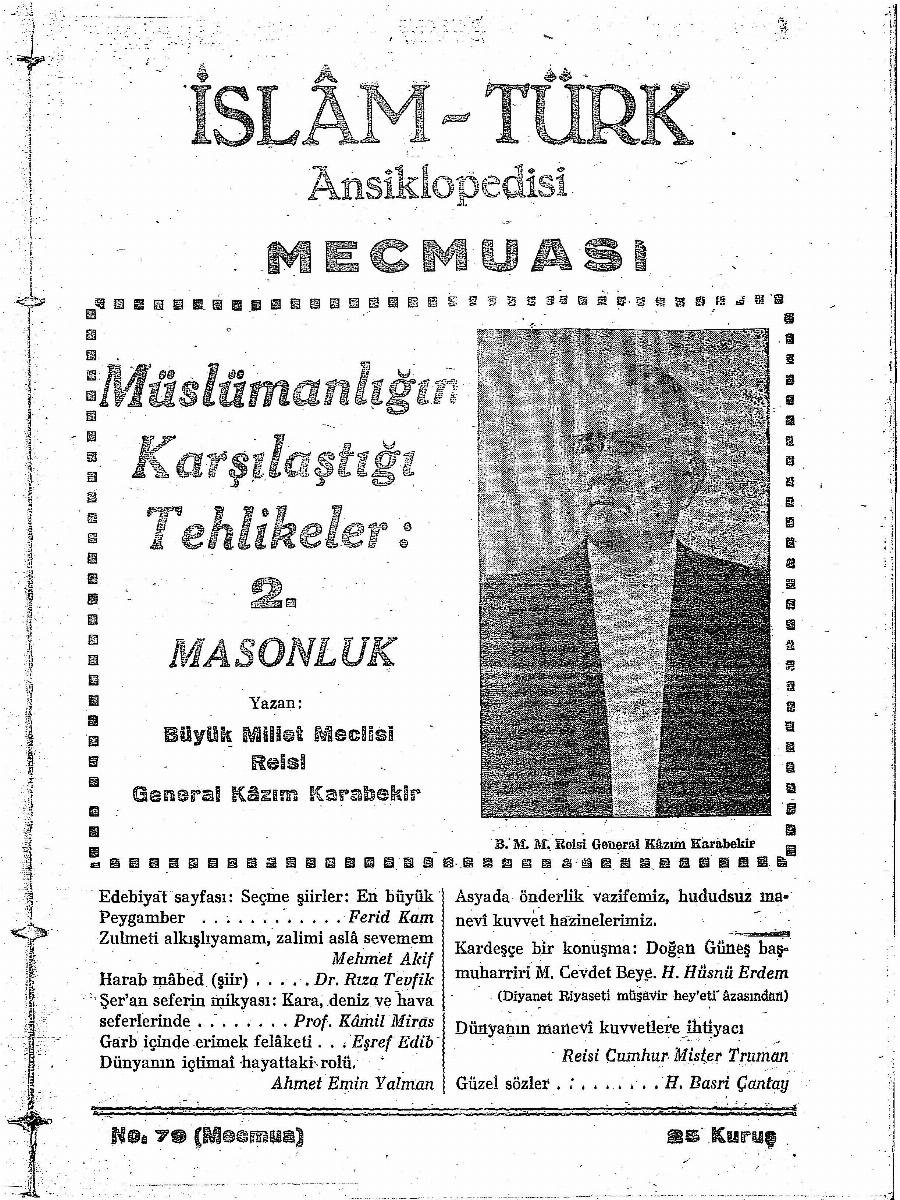 2. Cilt 79. Sayı Kapağı