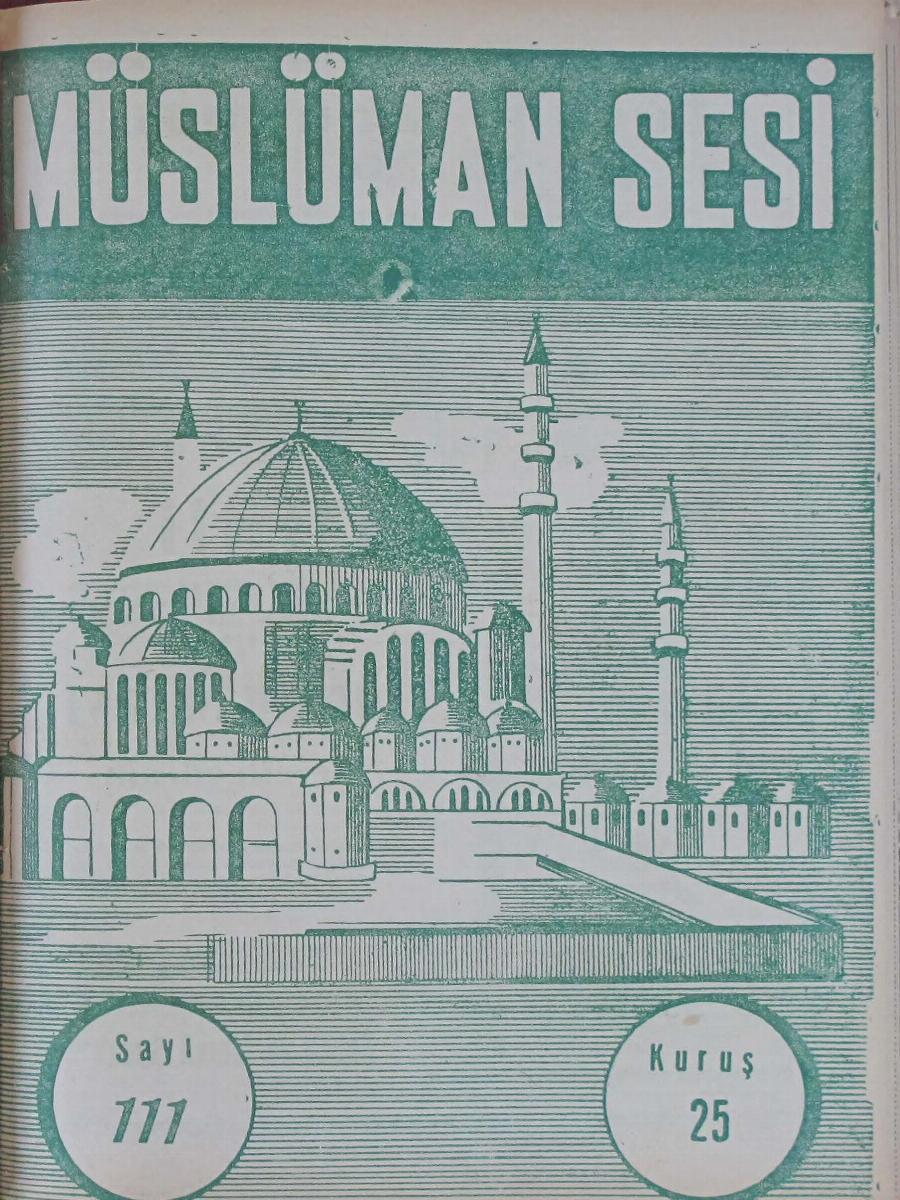 7. Cilt 111. Sayı Kapağı