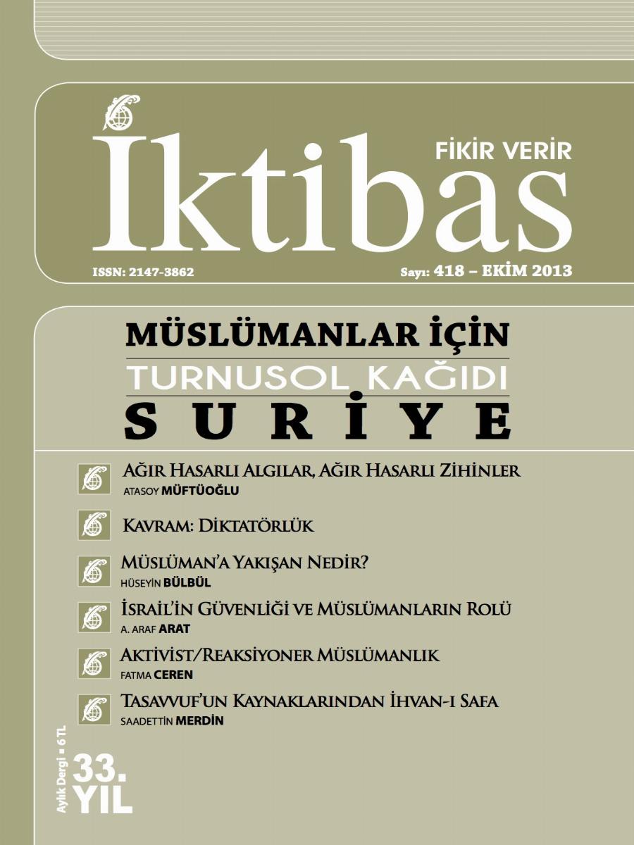 33. Cilt 418. Sayı Kapağı