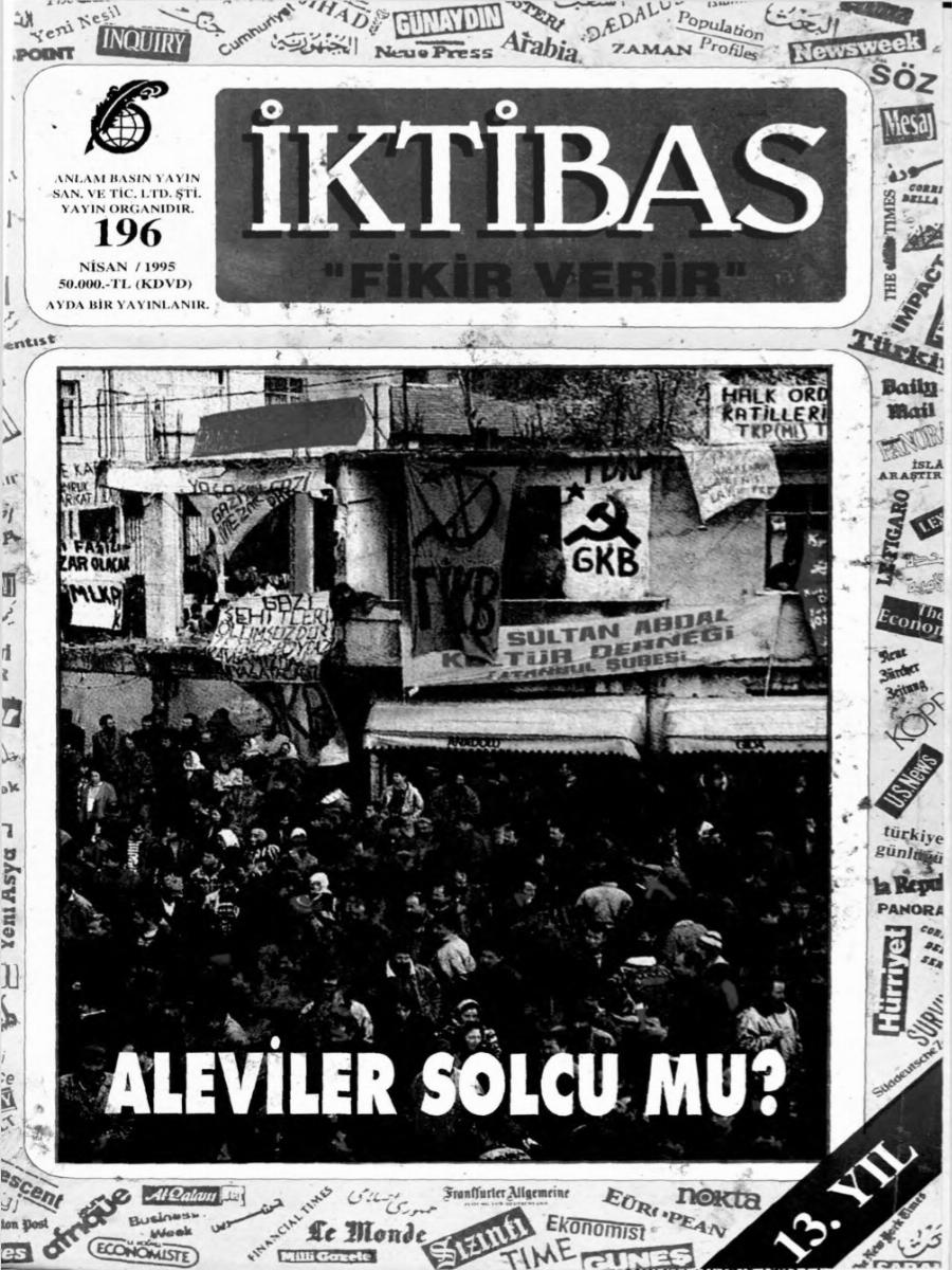 13. Cilt 196. Sayı Kapağı