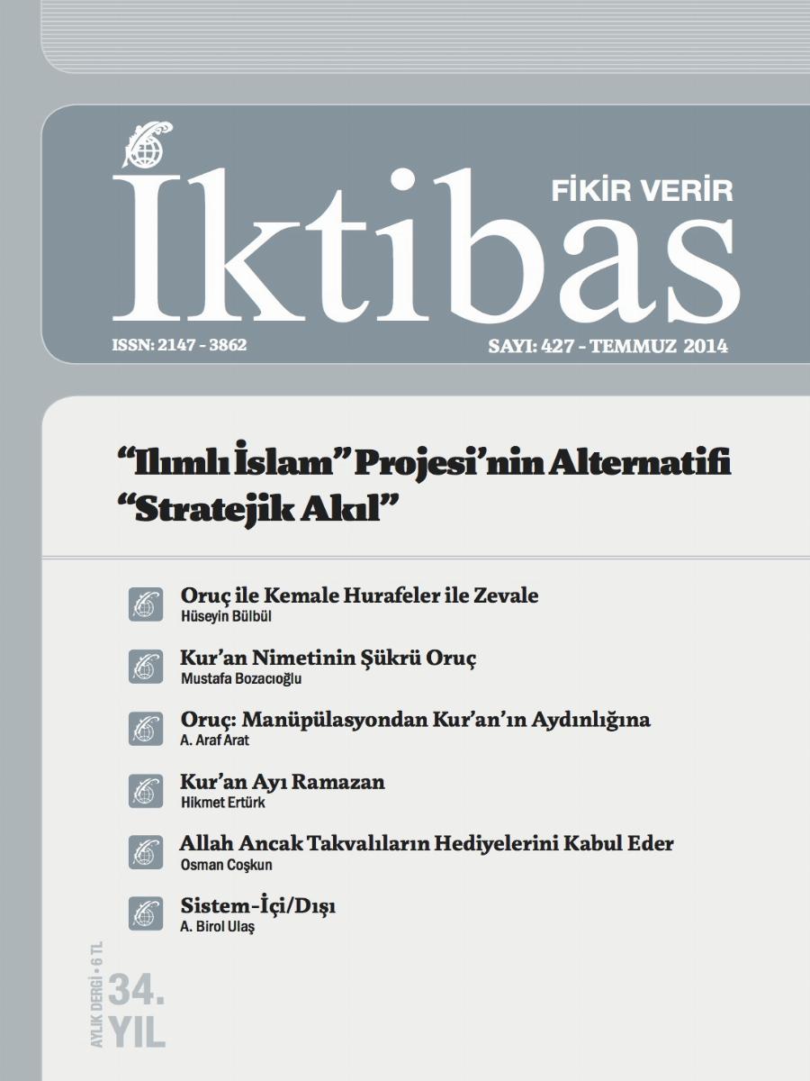 34. Cilt 427. Sayı Kapağı