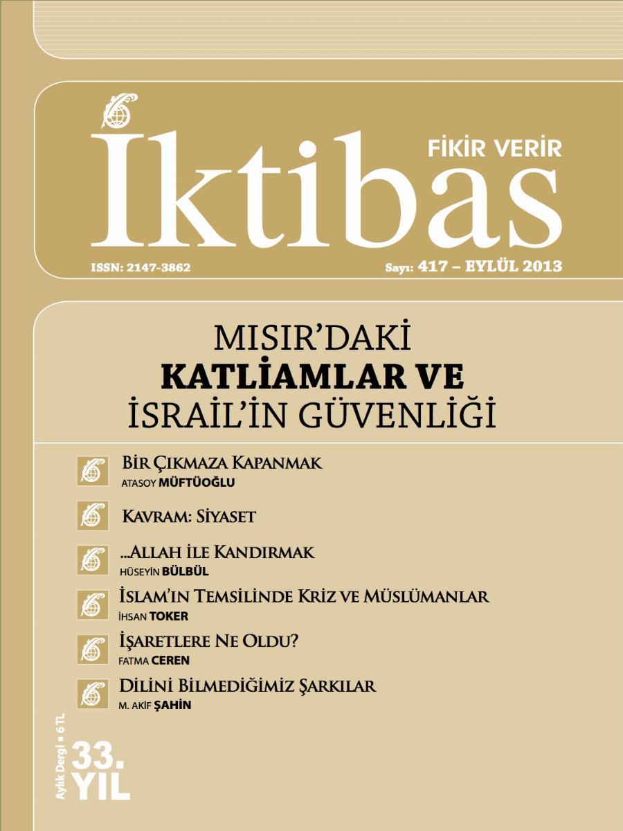 33. Cilt 417. Sayı Kapağı