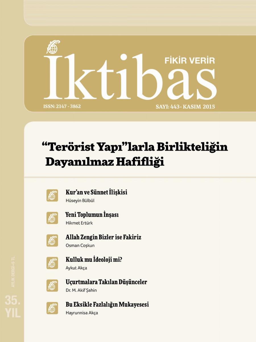 35. Cilt 443. Sayı Kapağı