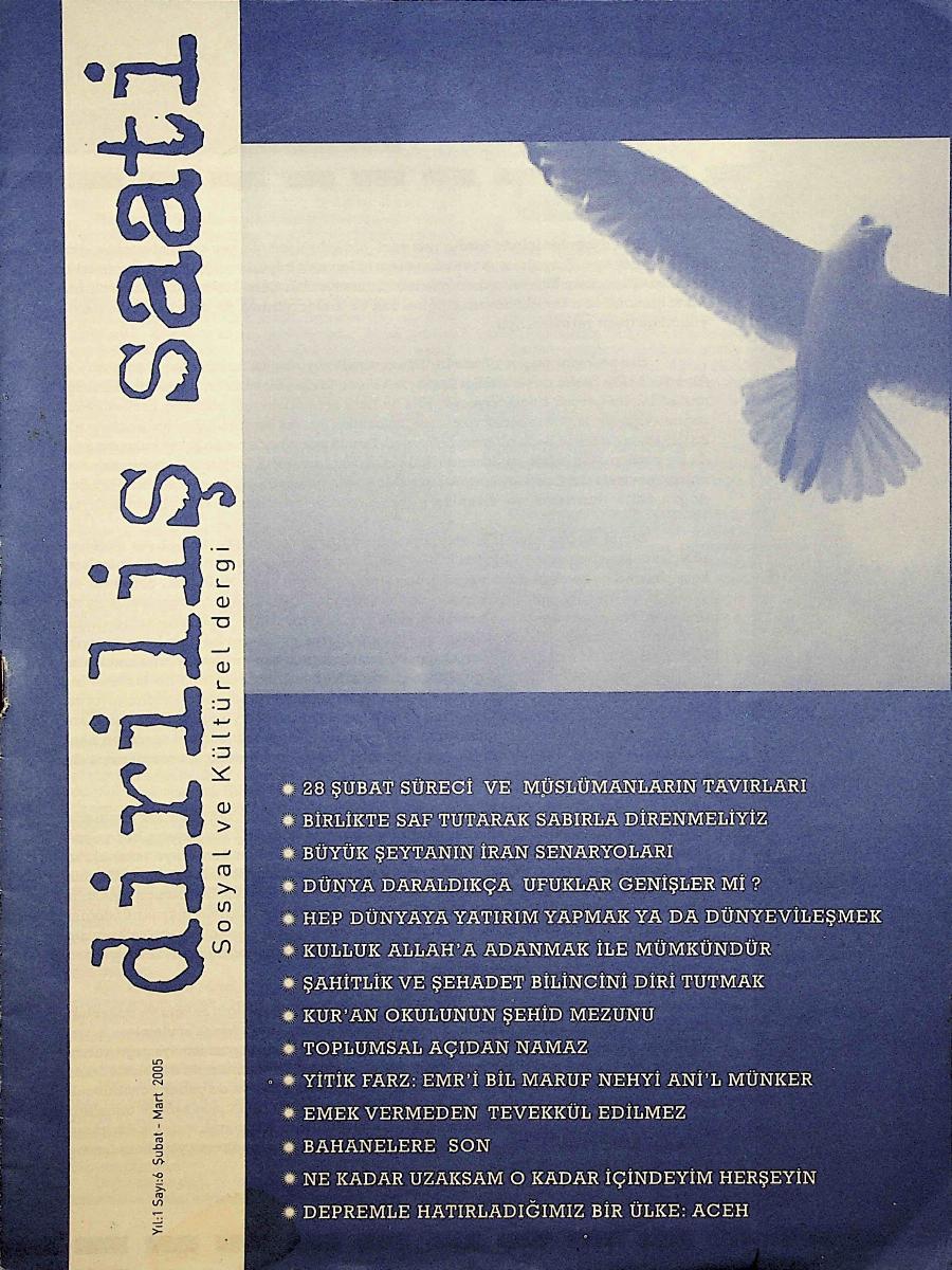 2. Cilt 6. Sayı Kapağı