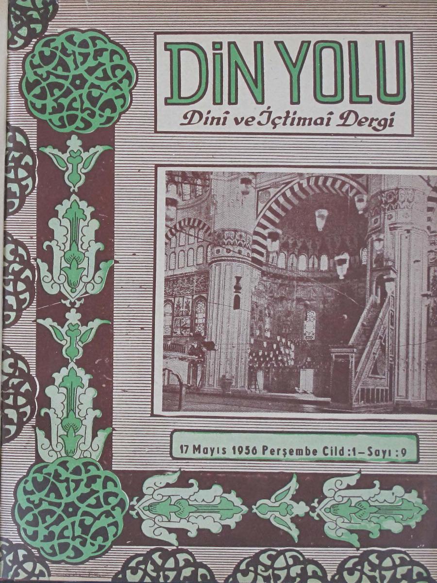 1. Cilt 9. Sayı Kapağı