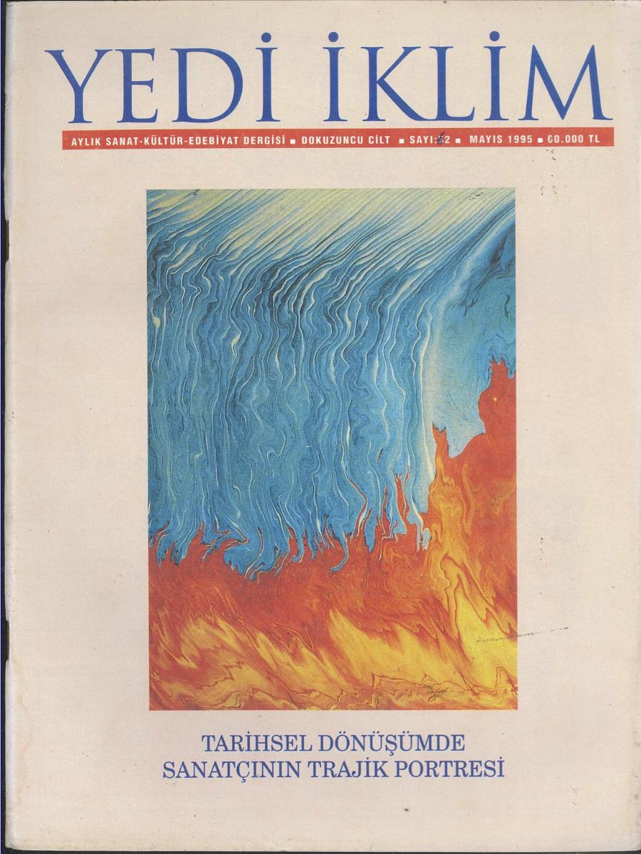 9. Cilt 62. Sayı Kapağı