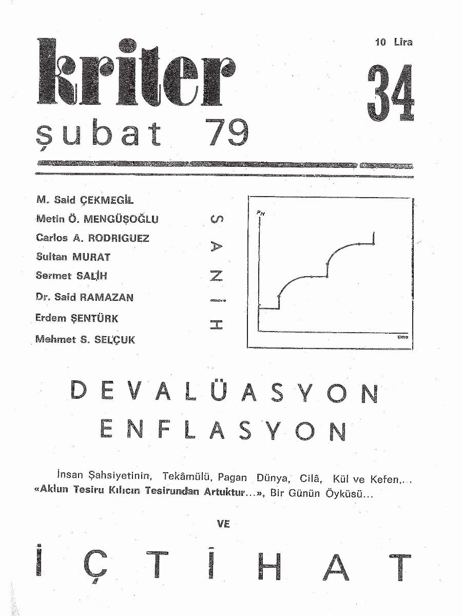 3. Cilt 34. Sayı Kapağı
