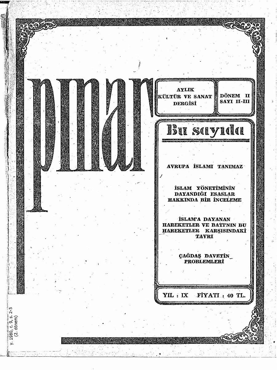 3. Cilt 2. Sayı Kapağı