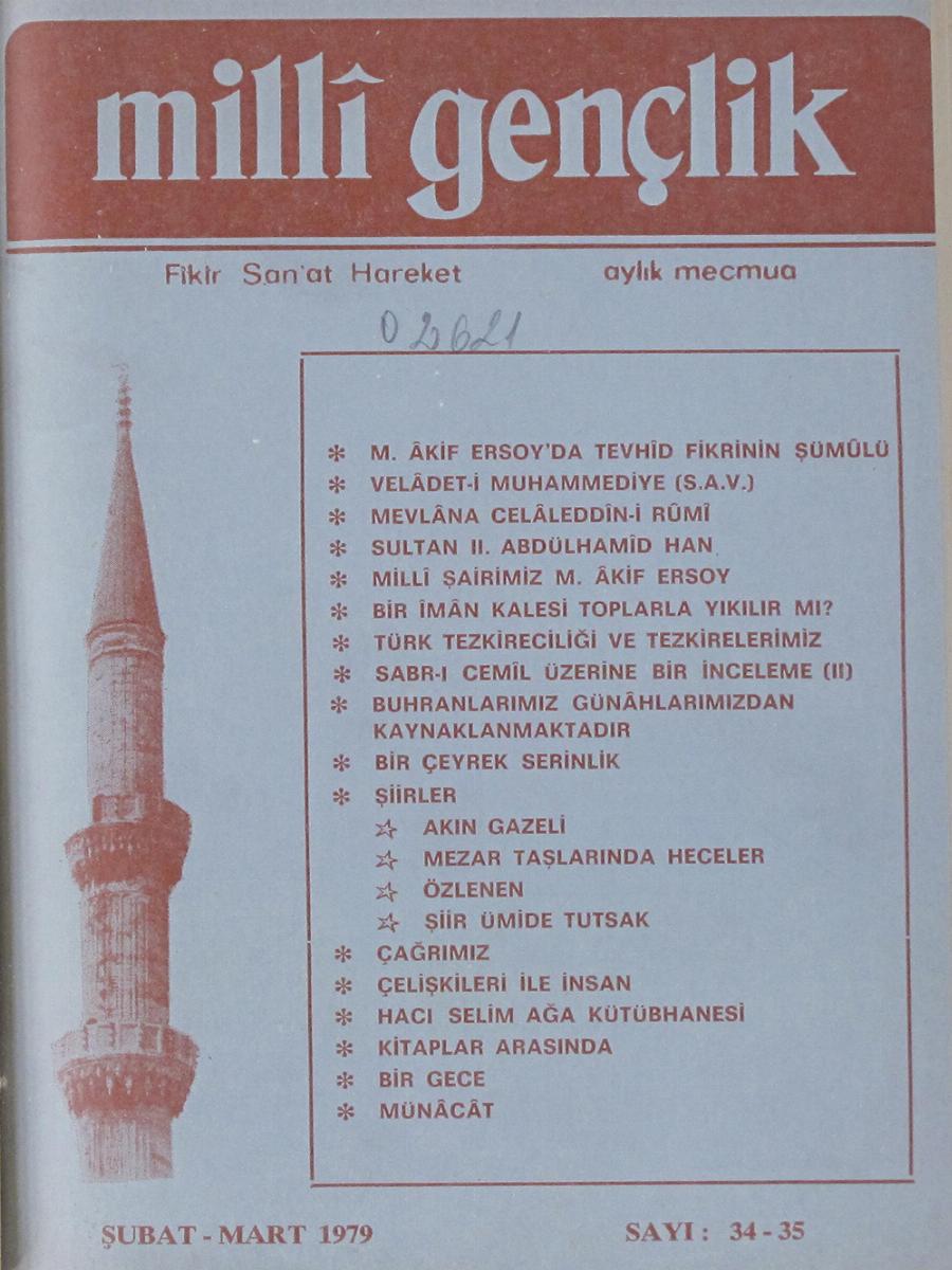 2. Cilt 34-35. Sayı Kapağı
