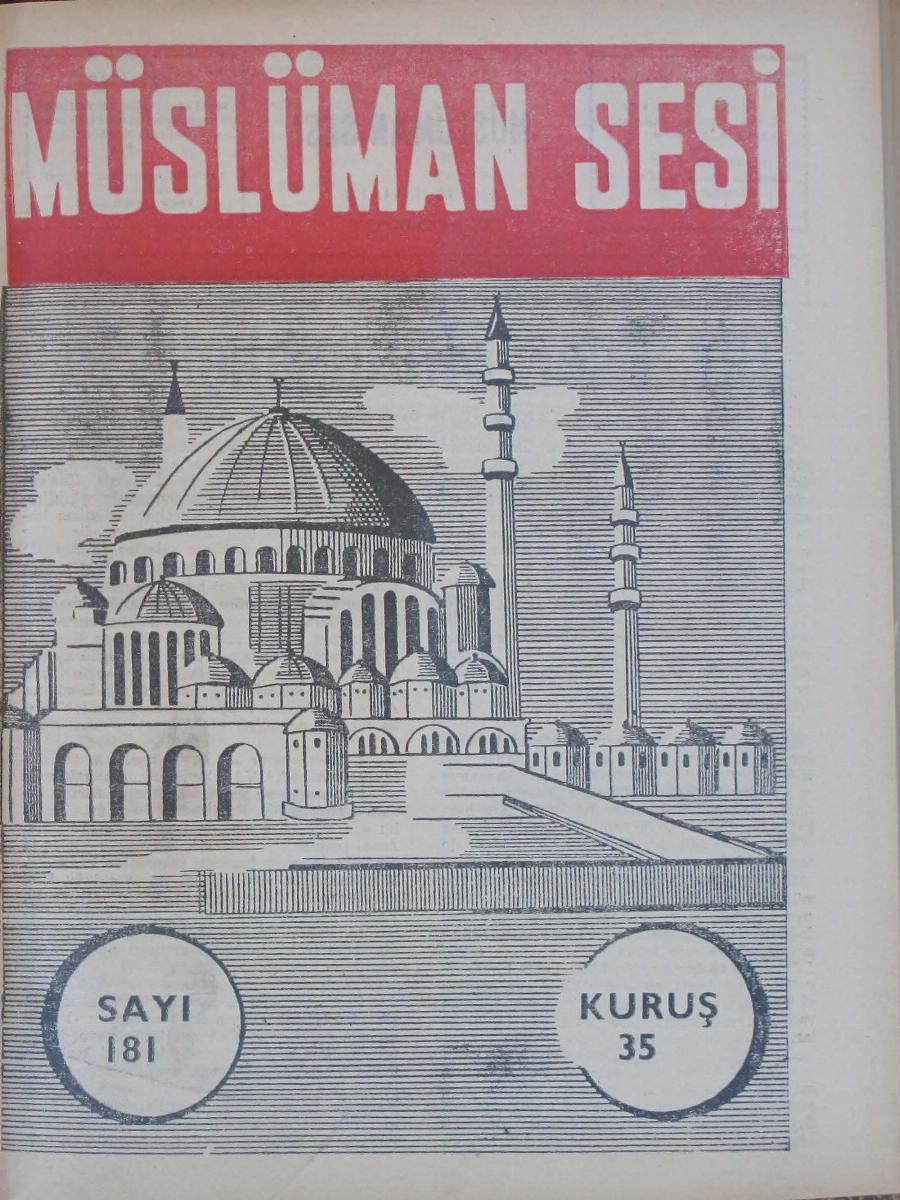 12. Cilt 181. Sayı Kapağı