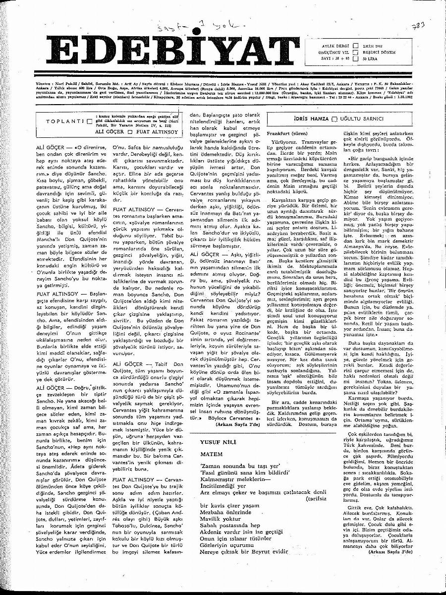 5. Cilt 38+93. Sayı Kapağı