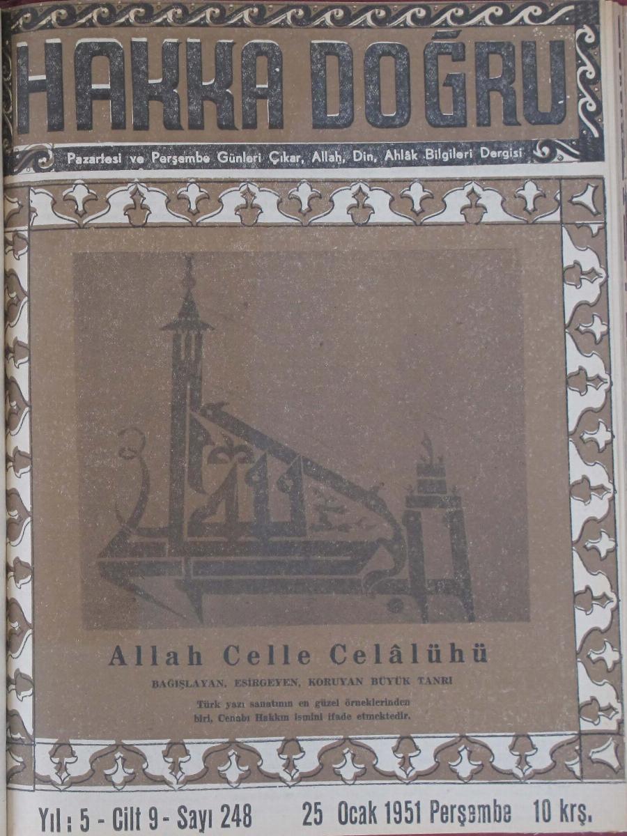 9. Cilt 248. Sayı Kapağı