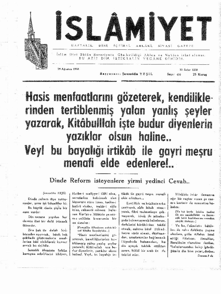 9. Cilt 470. Sayı Kapağı