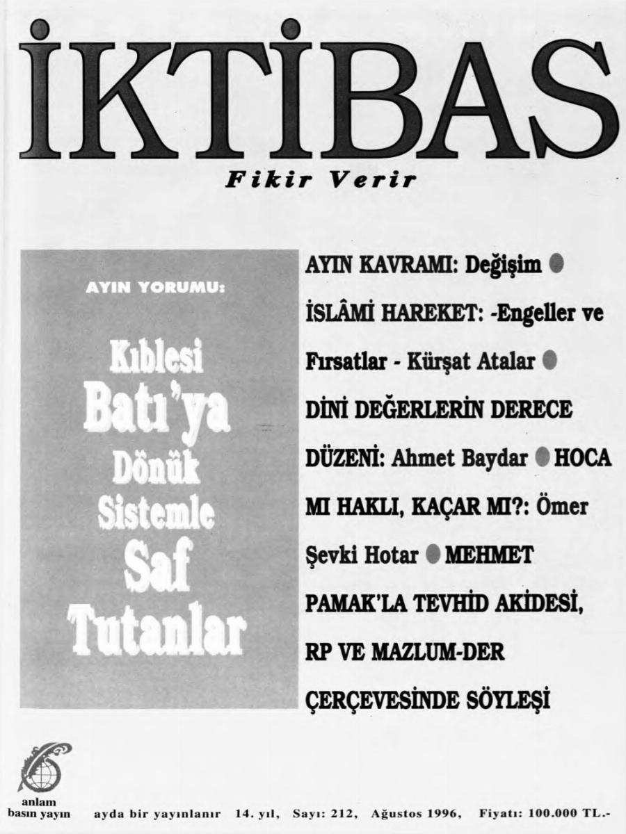 14. Cilt 212. Sayı Kapağı