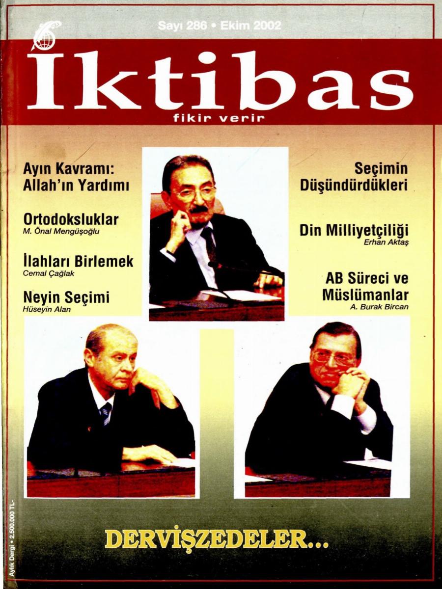 20. Cilt 288. Sayı Kapağı