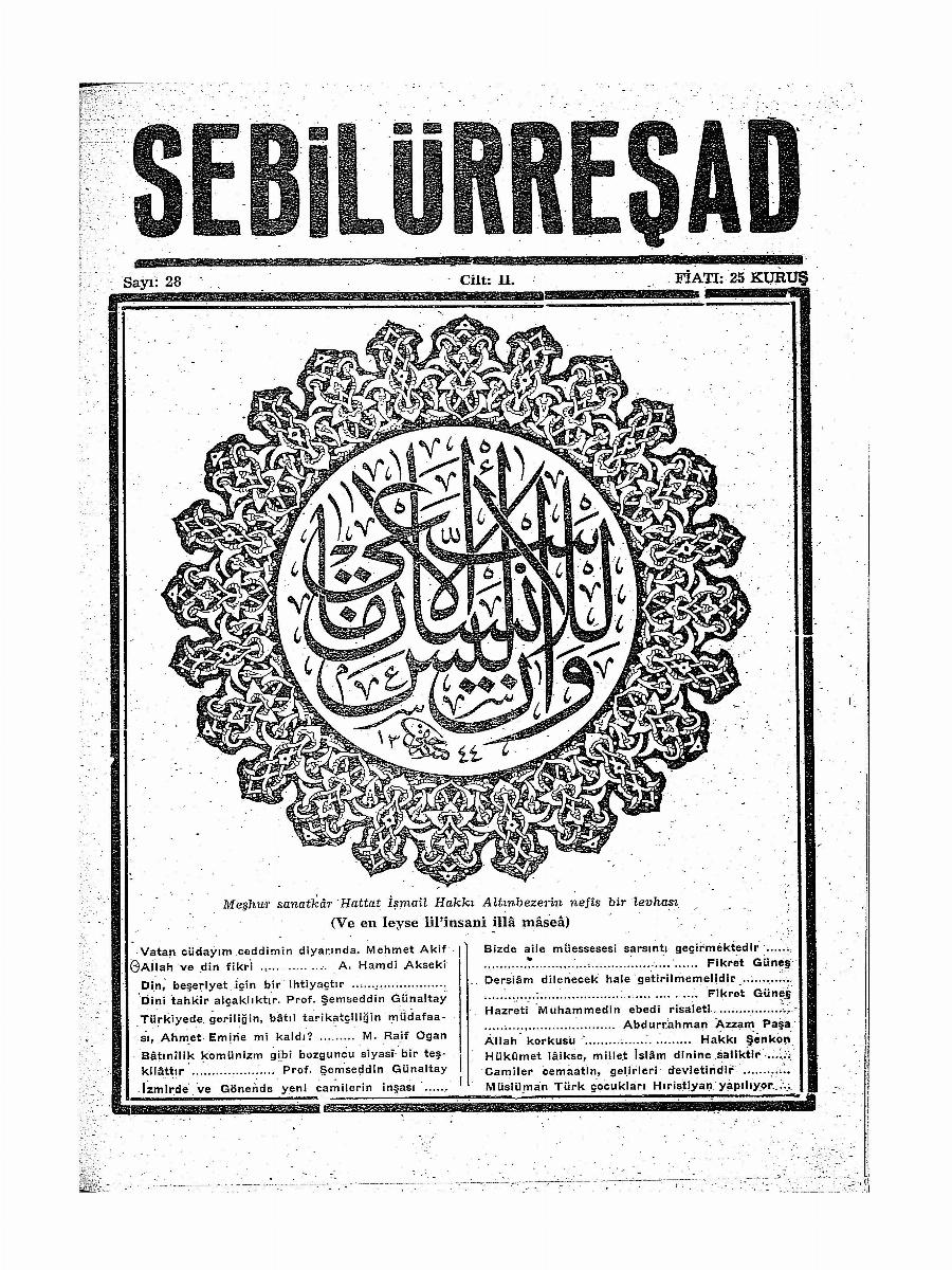 2. Cilt 28. Sayı Kapağı